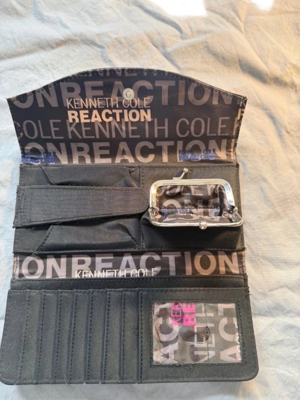 Kenneth Cole patent leather clutch